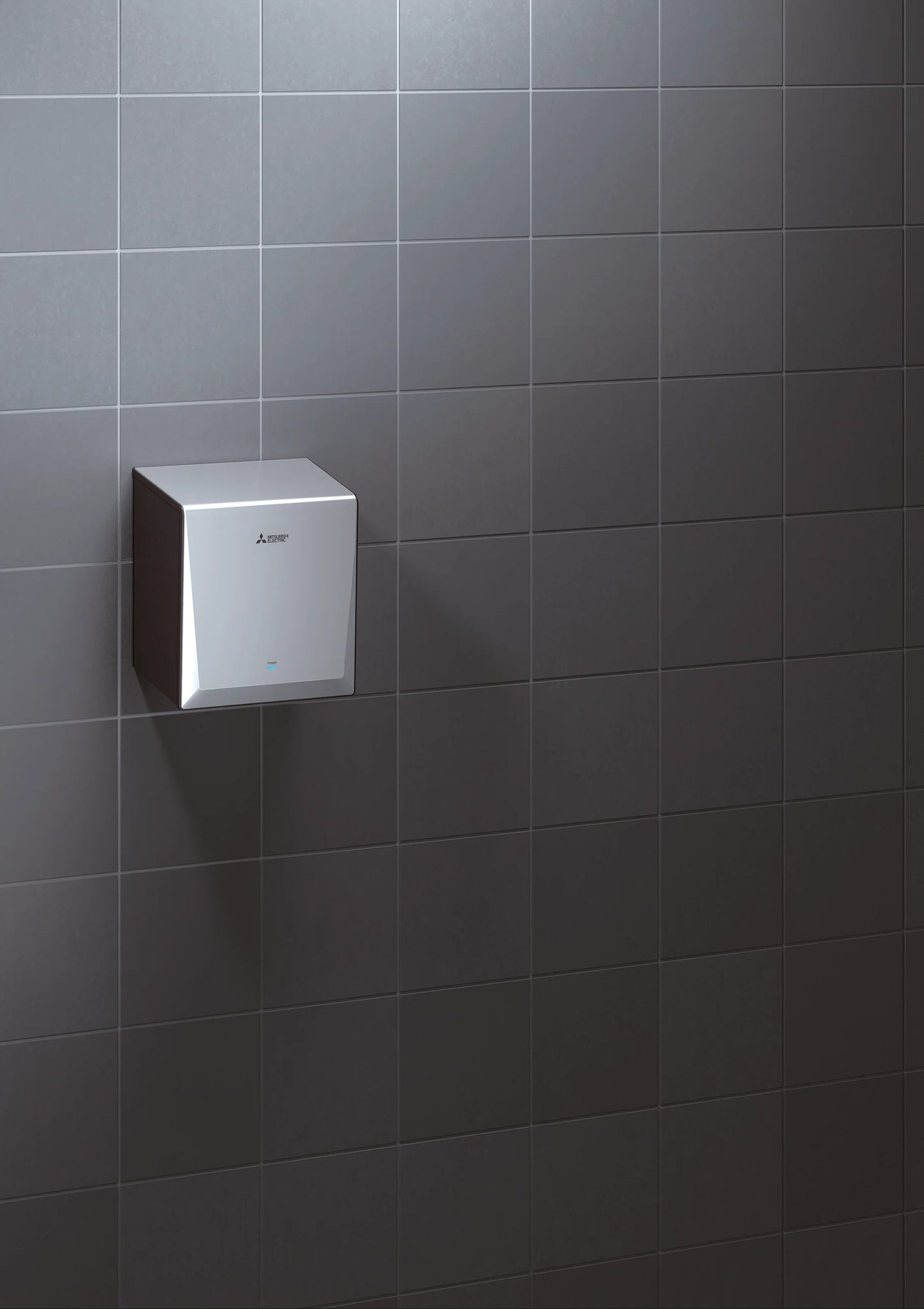 Mitsubishi Jet Towel Smart – Silver Commercial Hand Dryer (JT-S1AP-S-NA)